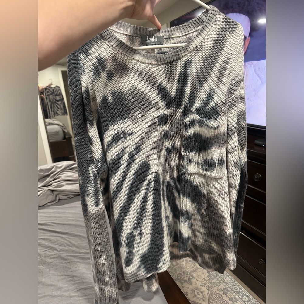 Belle by Belldini Tie-Dye Sweater Size xl - Picture 8 of 8